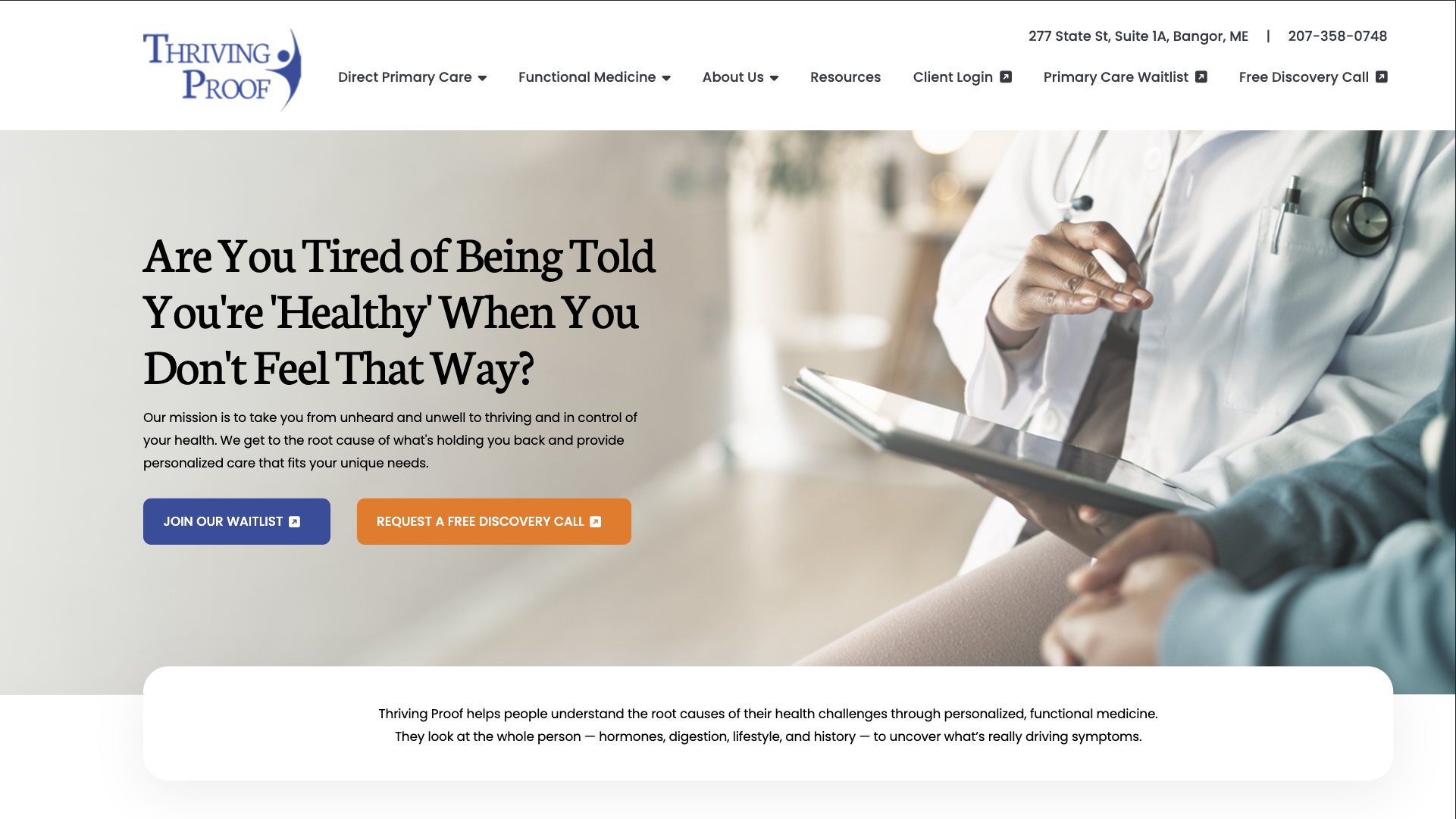 Thriving Proof